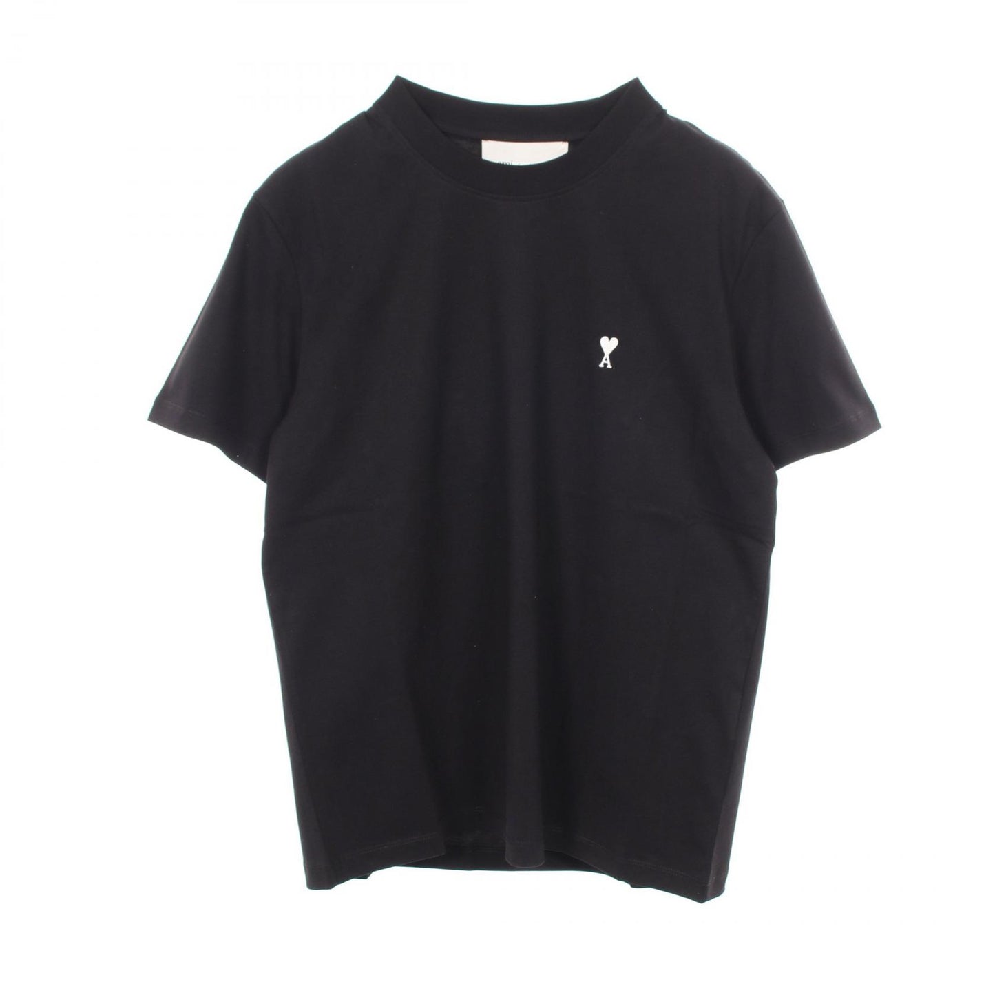 AMI DE COEUR 半袖Tシャツ コットン ブラック アミアレクサンドルマテュッシ トップス AMI Alexandre Mattiussi