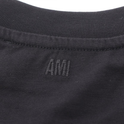 AMI DE COEUR 半袖Tシャツ コットン ブラック アミアレクサンドルマテュッシ トップス AMI Alexandre Mattiussi