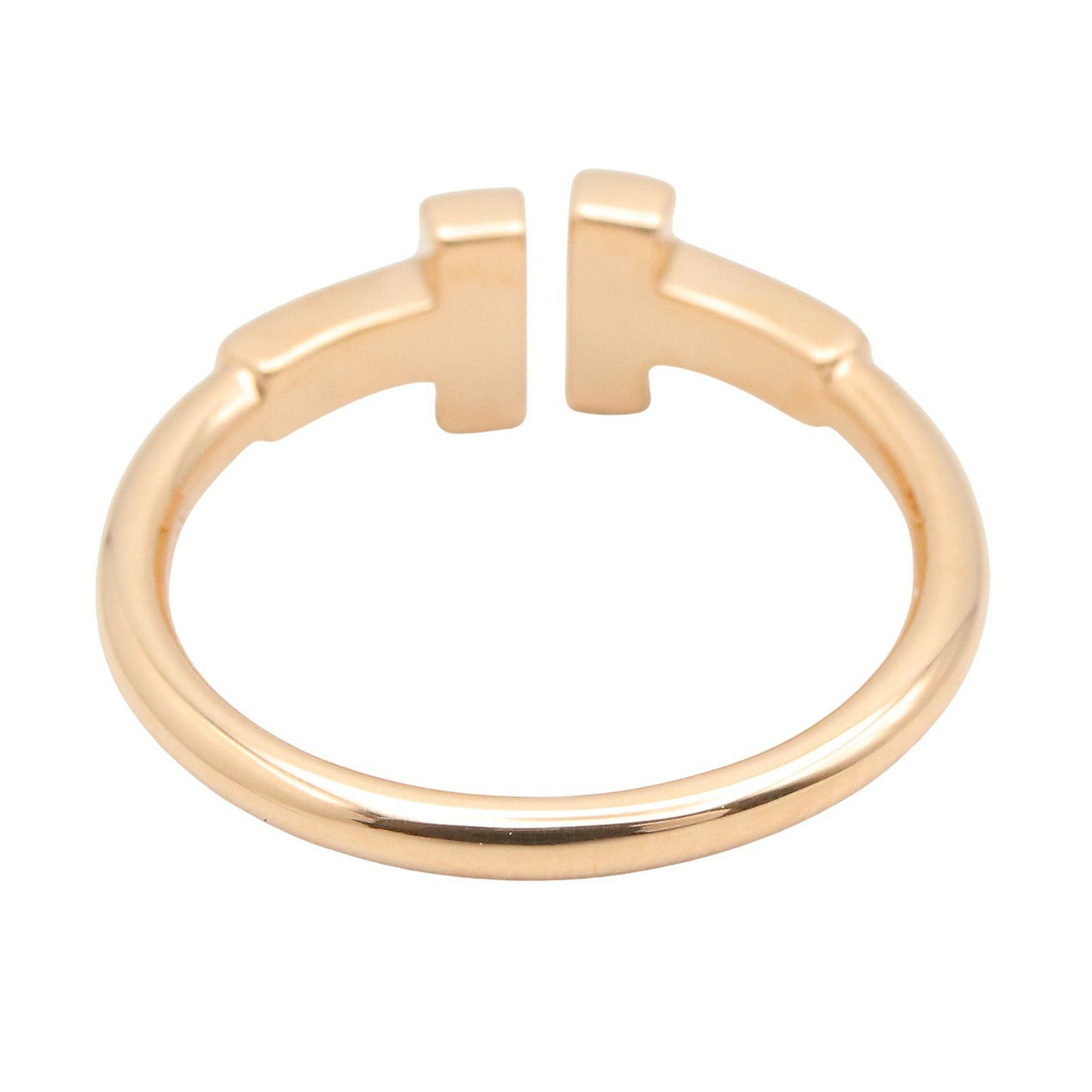 Tワイヤー リング ダイヤ リング 指輪 K18PG ダイヤモンド クリア ピンクゴールド ティファニー アクセサリー TIFFANY & Co.
