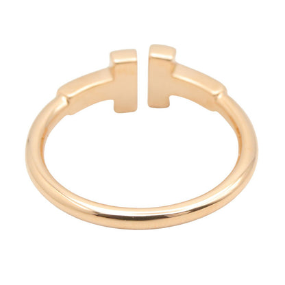 Tワイヤー リング ダイヤ リング 指輪 K18PG ダイヤモンド クリア ピンクゴールド ティファニー アクセサリー TIFFANY & Co.