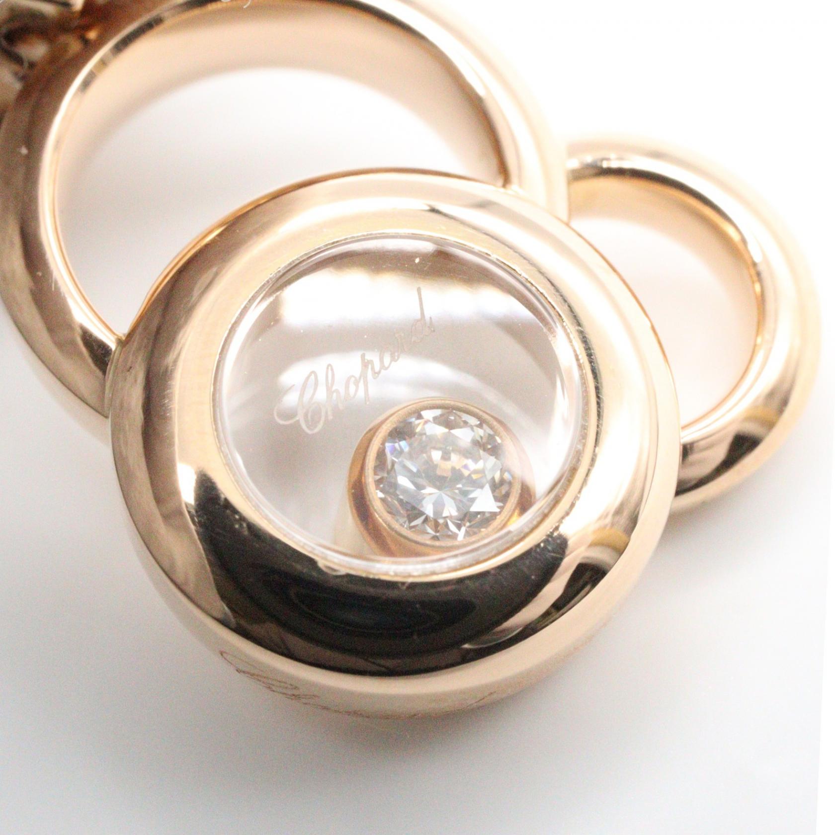ハッピードリーム ダイヤ ピアス ピアス K18PG ダイヤモンド ピンクゴールド クリア ショパール アクセサリー Chopard