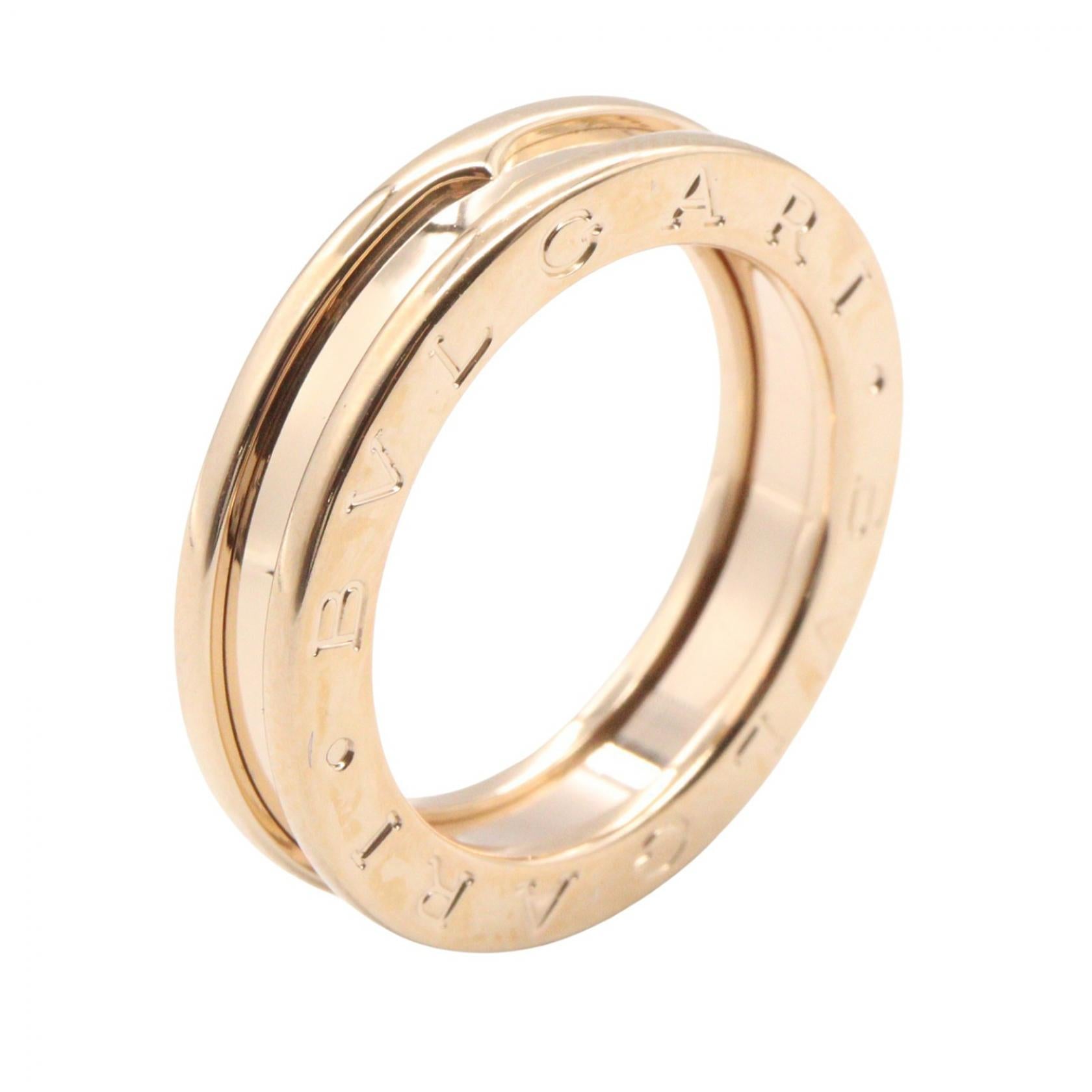 B-zero1 リング 1バンド リング 指輪 K18PG ピンクゴールド ブルガリ アクセサリー BVLGARI