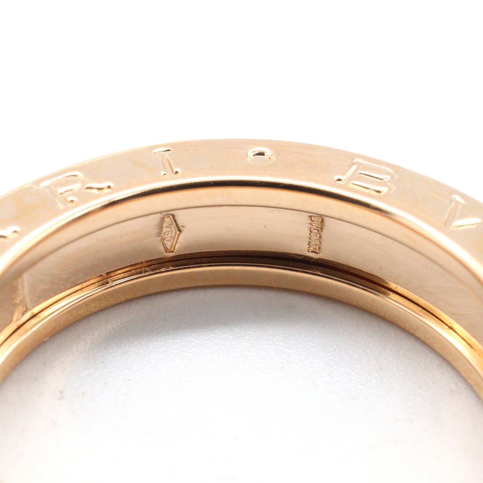 B-zero1 リング 1バンド リング 指輪 K18PG ピンクゴールド ブルガリ アクセサリー BVLGARI