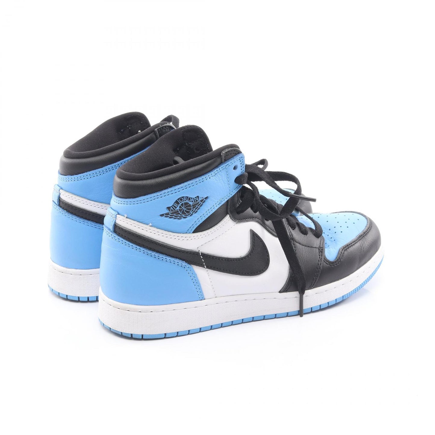 AIR JORDAN 1 RETRO HIGH OG GS ハイカットスニーカー レザー ライトブルー ホワイト ブラック ナイキ シューズ NIKE