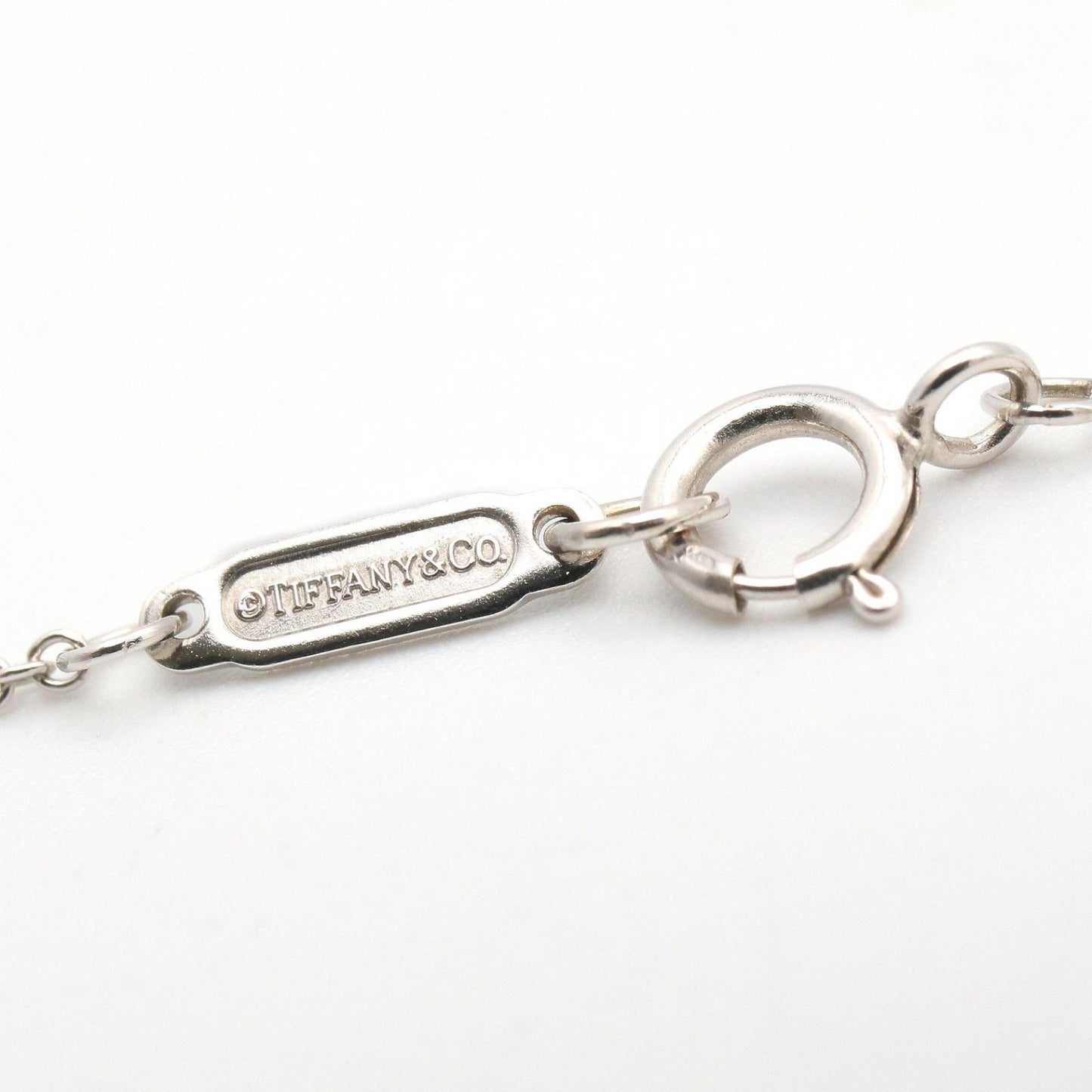 Tスマイル ダイヤ ネックレス ネックレス K18WG ダイヤモンド クリア ホワイトゴールド ティファニー アクセサリー TIFFANY & Co.