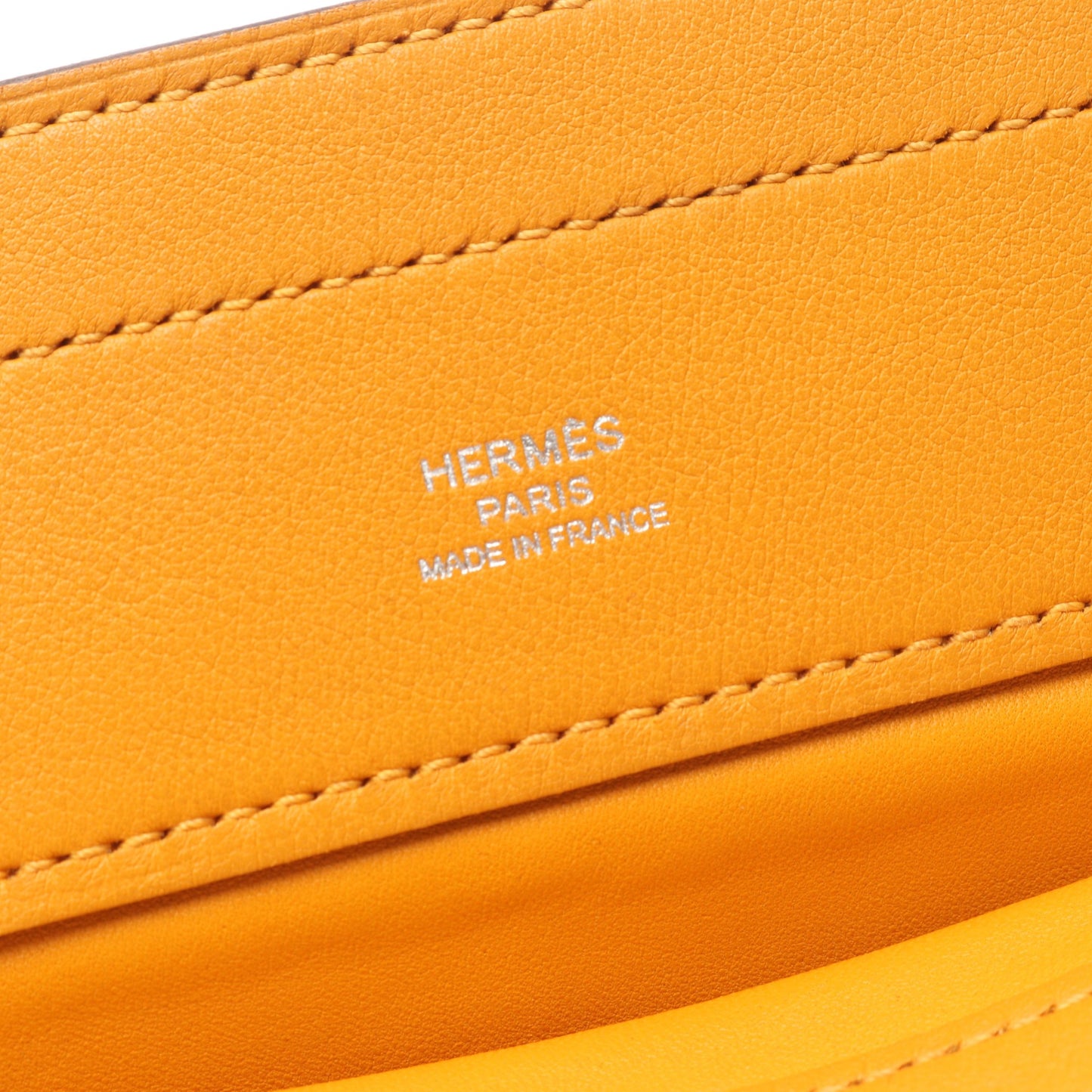 サックアリーヌ ミニ ムタード ショルダーバッグ ヴォースイフト オレンジ シルバー金具 D刻印 エルメス バッグ HERMES