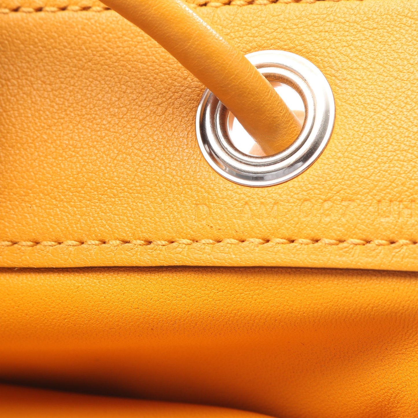 サックアリーヌ ミニ ムタード ショルダーバッグ ヴォースイフト オレンジ シルバー金具 D刻印 エルメス バッグ HERMES