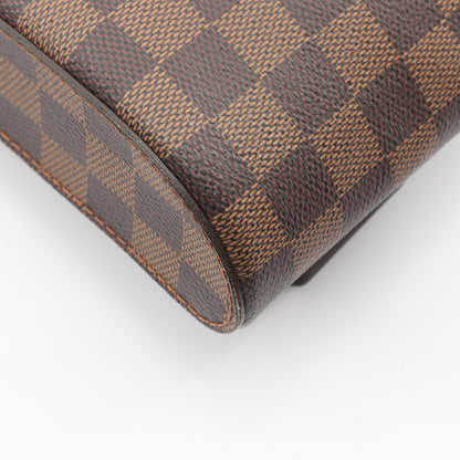 ジェロニモス ダミエエベヌ ボディバッグ PVC ブラウン ルイヴィトン バッグ LOUIS VUITTON