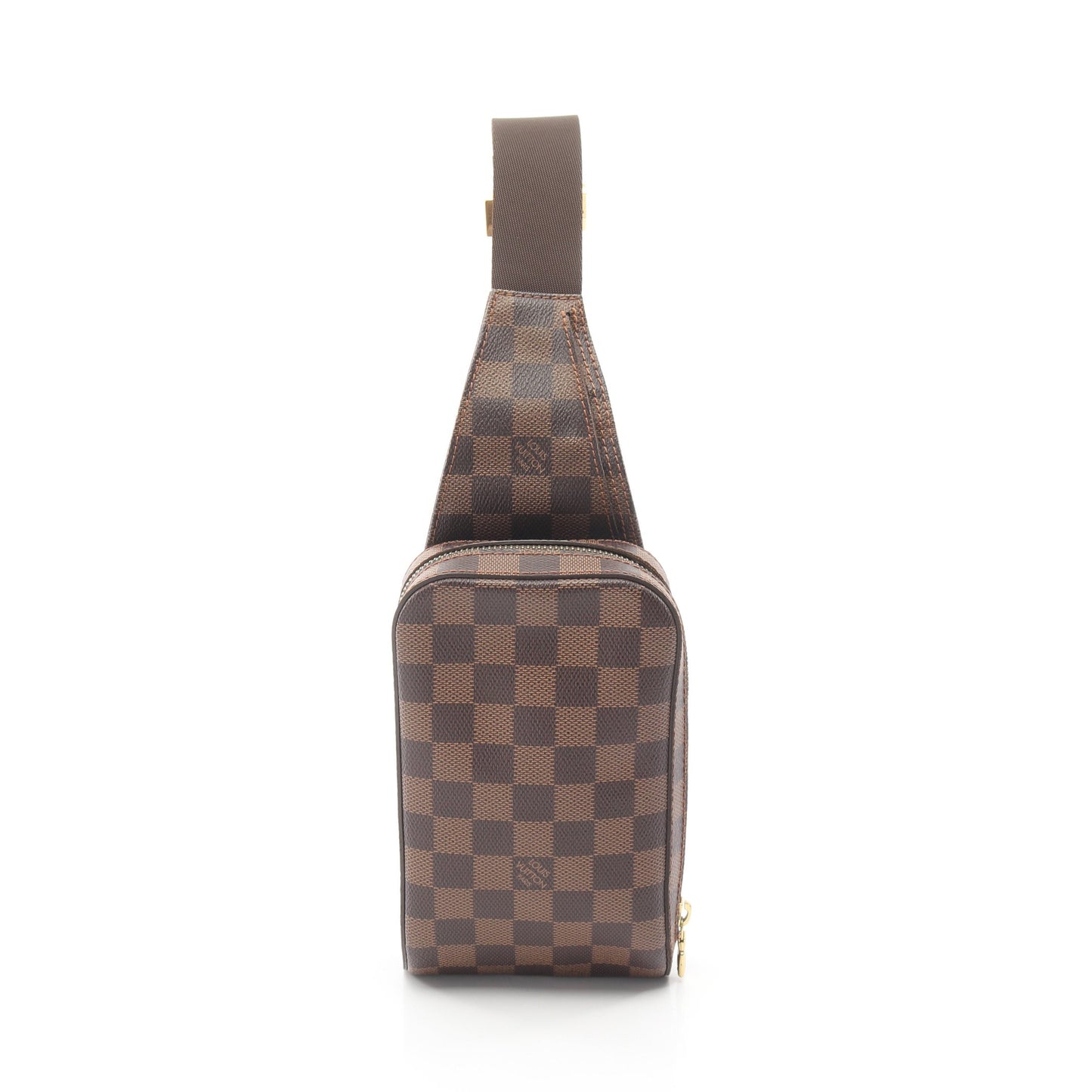 ジェロニモス ダミエエベヌ ボディバッグ PVC ブラウン ルイヴィトン バッグ LOUIS VUITTON