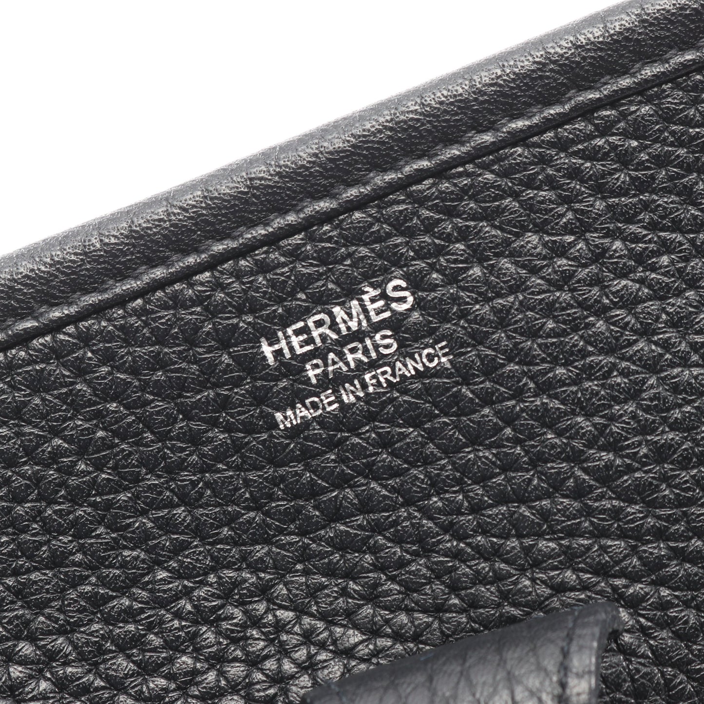 エヴリン 3 トロワ PM ショルダーバッグ トリヨンクレマンス ブラック シルバー金具 T刻印 エルメス バッグ HERMES