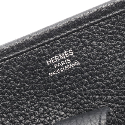エヴリン 3 トロワ PM ショルダーバッグ トリヨンクレマンス ブラック シルバー金具 T刻印 エルメス バッグ HERMES