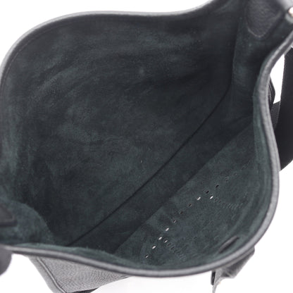 エヴリン 3 トロワ PM ショルダーバッグ トリヨンクレマンス ブラック シルバー金具 T刻印 エルメス バッグ HERMES