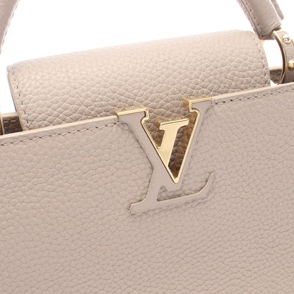カプシーヌBB ガレ ハンドバッグ トリヨンレザー グレーベージュ ルイヴィトン バッグ LOUIS VUITTON