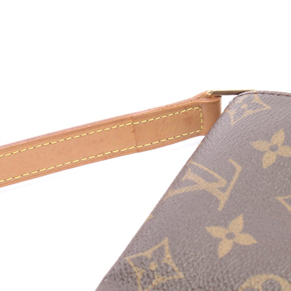 ミュゼットサルサ ショートストラップ モノグラム ショルダーバッグ PVC レザー ブラウン ルイヴィトン バッグ LOUIS VUITTON