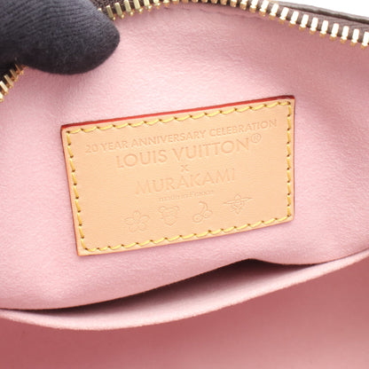 LV × TM スピーディ バンドリエール25 モノグラムチェリーブロッサム ハンドバッグ PVC レザー ブラウン マルチカラー ルイヴィトン バッグ LOUIS VUITTON