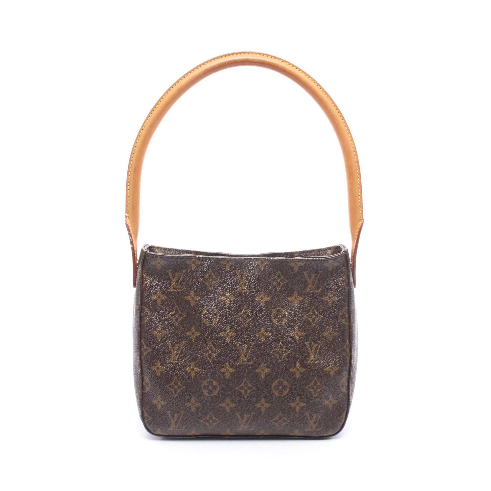 ルーピングMM モノグラム ショルダーバッグ PVC レザー ブラウン ルイヴィトン バッグ LOUIS VUITTON