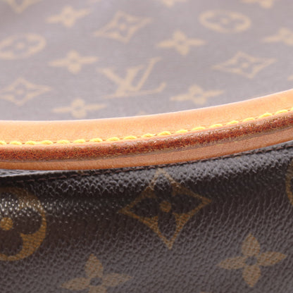 ルーピングMM モノグラム ショルダーバッグ PVC レザー ブラウン ルイヴィトン バッグ LOUIS VUITTON