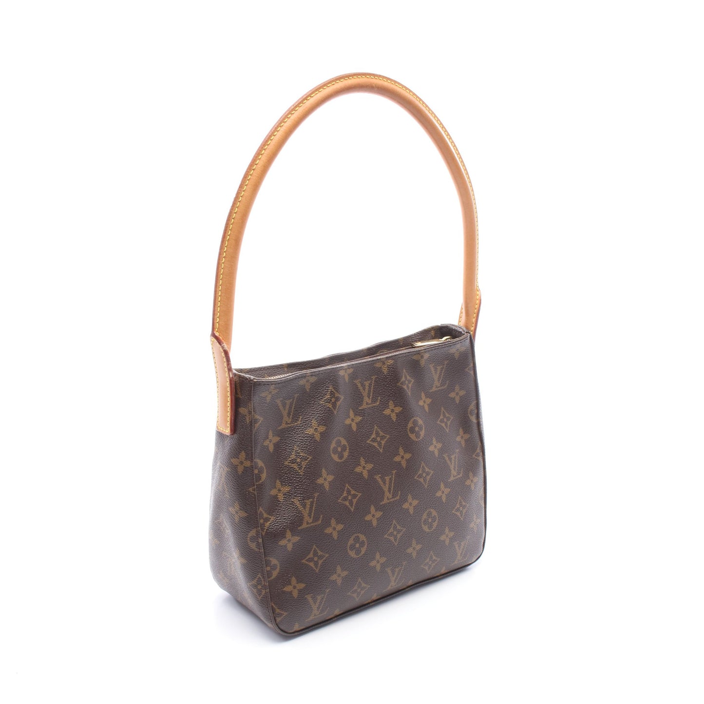 ルーピングMM モノグラム ショルダーバッグ PVC レザー ブラウン ルイヴィトン バッグ LOUIS VUITTON