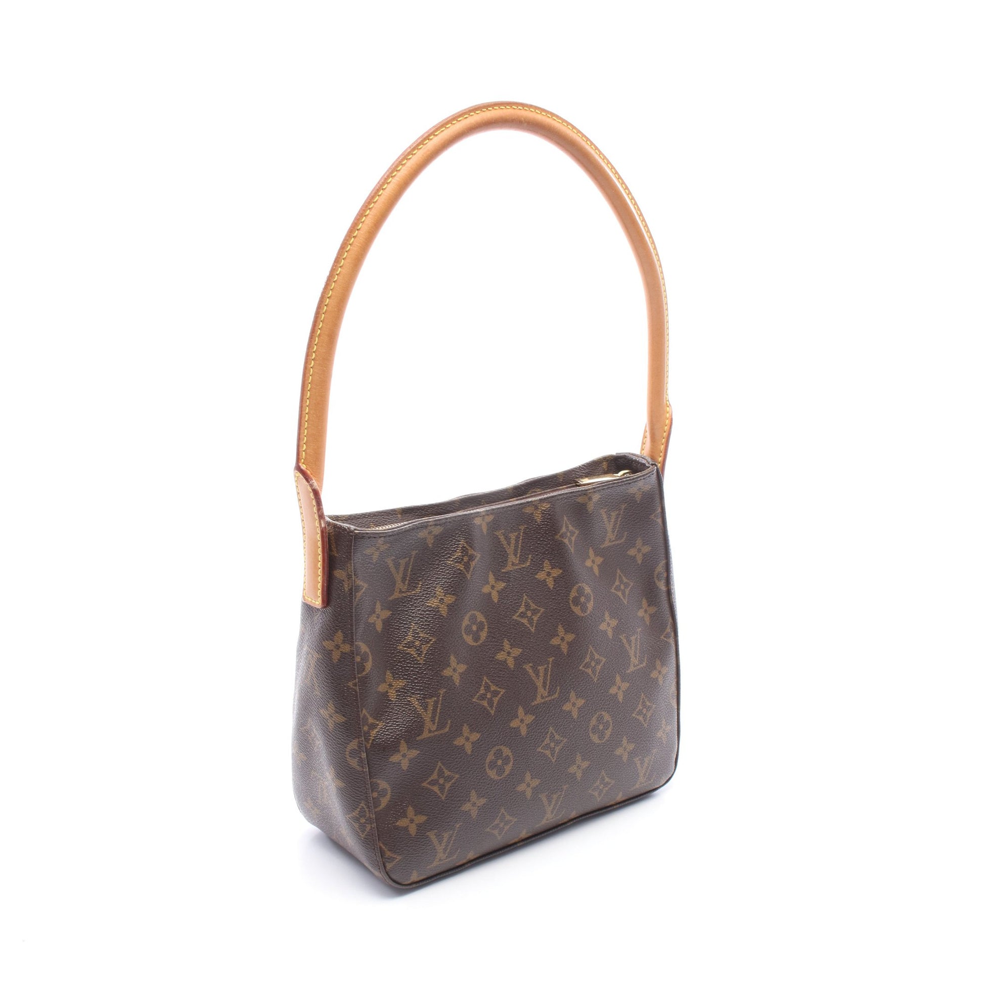 ルーピングMM モノグラム ショルダーバッグ PVC レザー ブラウン ルイヴィトン バッグ LOUIS VUITTON