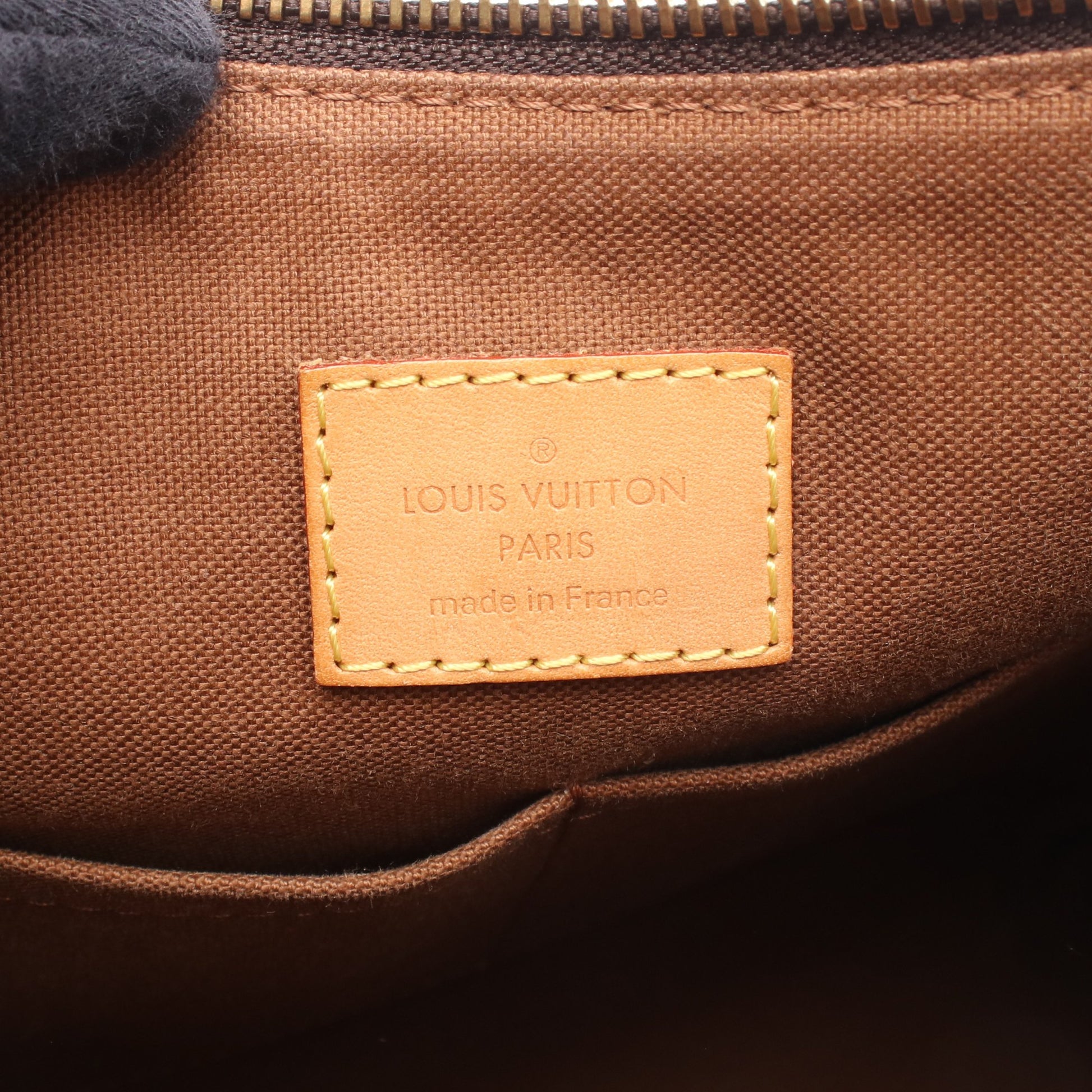 オデオンPM モノグラム ショルダーバッグ PVC レザー ブラウン ルイヴィトン バッグ LOUIS VUITTON
