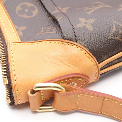 オデオンPM モノグラム ショルダーバッグ PVC レザー ブラウン ルイヴィトン バッグ LOUIS VUITTON