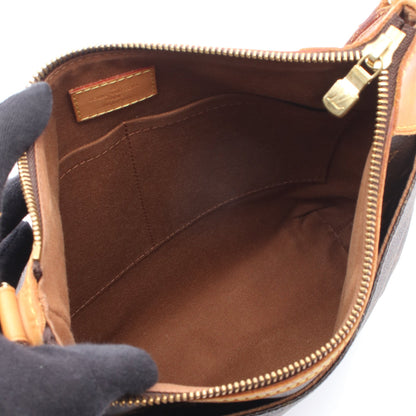 オデオンPM モノグラム ショルダーバッグ PVC レザー ブラウン ルイヴィトン バッグ LOUIS VUITTON