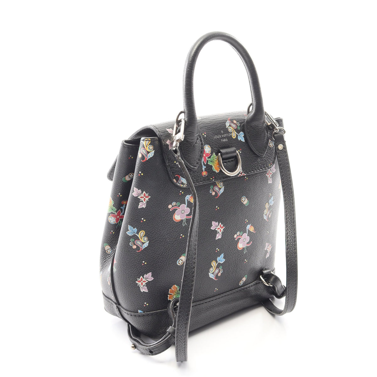 ロックミー バックパック ミニ ノワール フローラル ミニリュック レザー ブラック ルイヴィトン バッグ LOUIS VUITTON