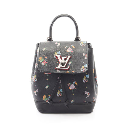 ロックミー バックパック ミニ ノワール フローラル ミニリュック レザー ブラック ルイヴィトン バッグ LOUIS VUITTON