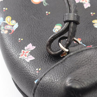 ロックミー バックパック ミニ ノワール フローラル ミニリュック レザー ブラック ルイヴィトン バッグ LOUIS VUITTON