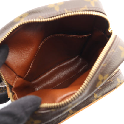 アマゾン モノグラム ショルダーバッグ PVC レザー ブラウン ルイヴィトン バッグ LOUIS VUITTON