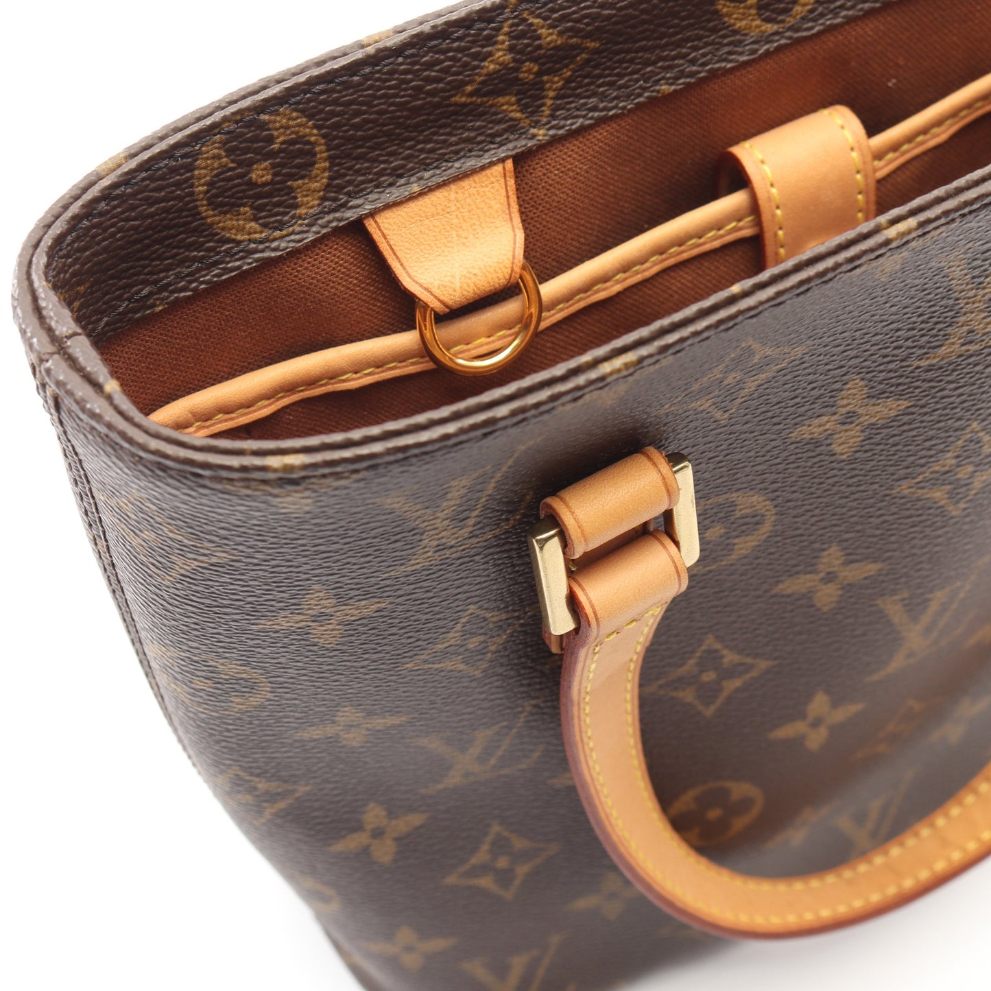 ヴァヴァンPM モノグラム ハンドバッグ PVC レザー ブラウン ルイヴィトン バッグ LOUIS VUITTON