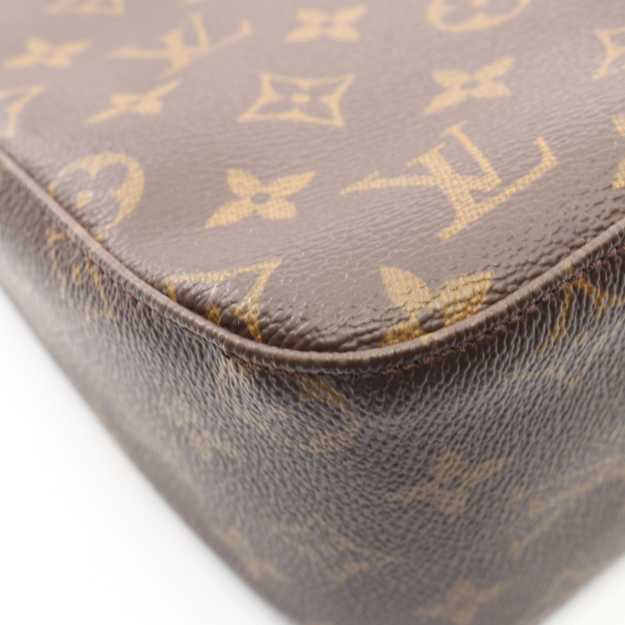 ルイ・ヴィトン LOUIS VUITTON ルーピングMM ショルダーバッグ バッグ PVCコーティングキャンバス レザー モノグラム レディース ブラウン系 M51146 【中古】 ルーピング モノグラム ショルダーバッグ PVC レザー ブラウン ルイ