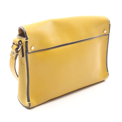 ロゴ ショルダーバッグ レザー イエロー バーバリー バッグ BURBERRY
