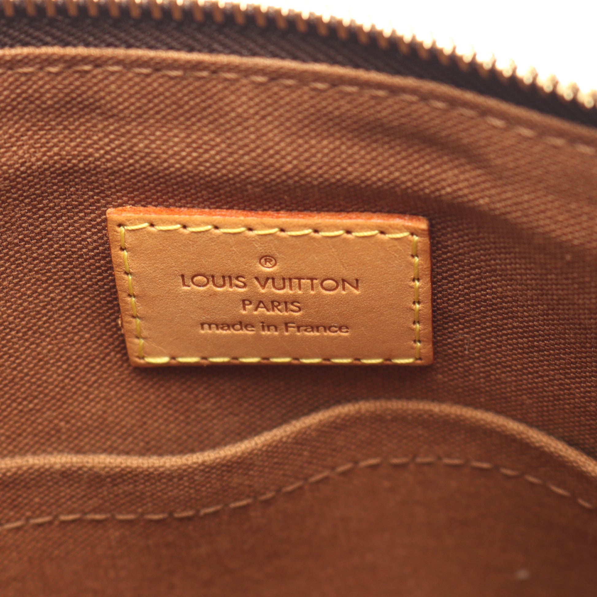 ポパンクール オ モノグラム ショルダーバッグ トートバッグ PVC レザー ブラウン ルイヴィトン バッグ LOUIS VUITTON