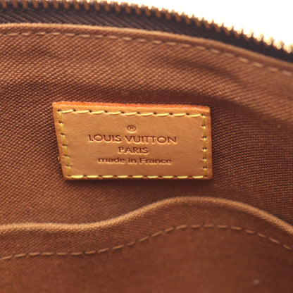 ポパンクール オ モノグラム ショルダーバッグ トートバッグ PVC レザー ブラウン ルイヴィトン バッグ LOUIS VUITTON