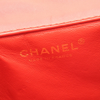 2.55 マトラッセ クラッチ ショルダーバッグ エナメルレザー レッド ゴールド金具 シャネル バッグ CHANEL