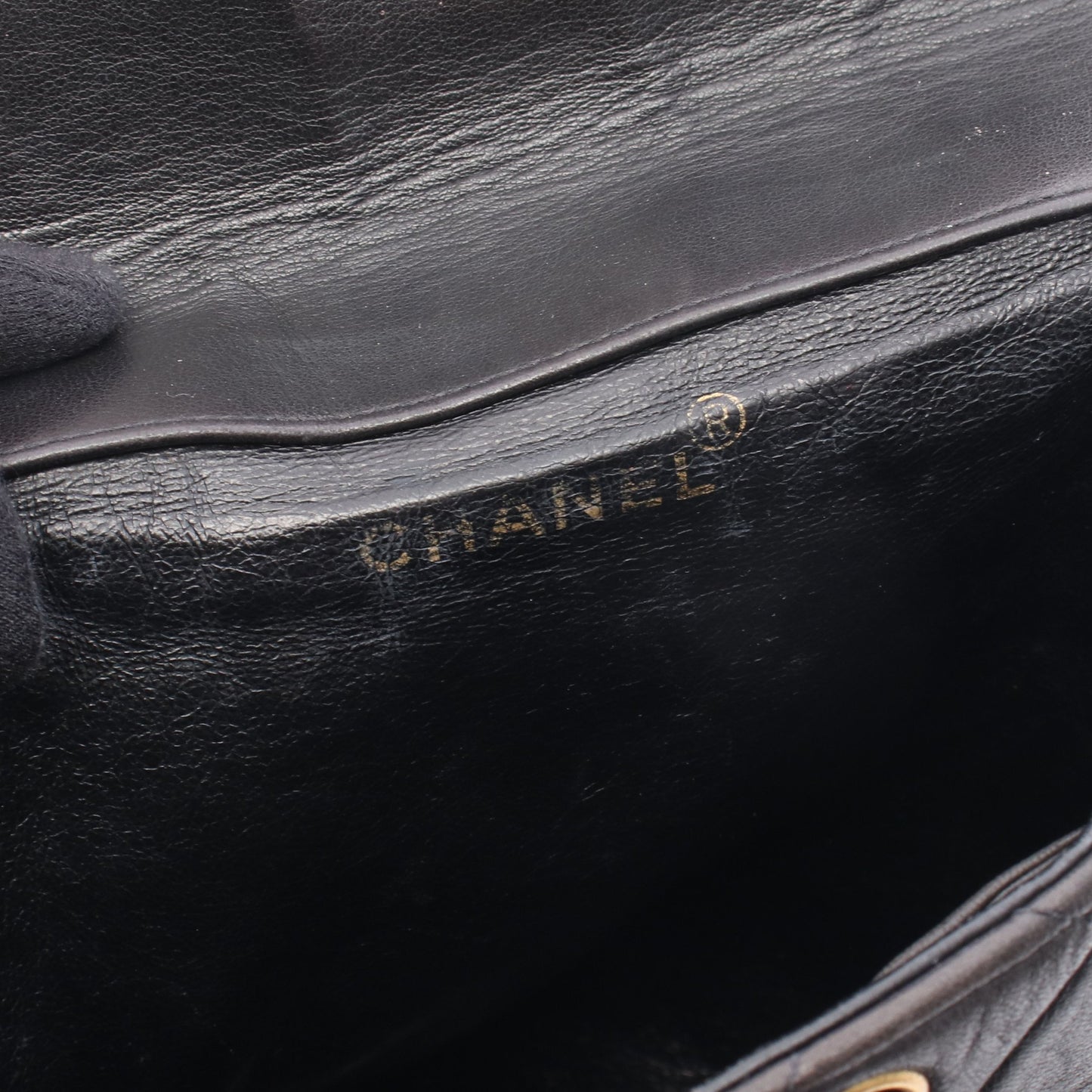 マトラッセ バックパック リュックサック ラムスキン ブラック ゴールド金具 シャネル バッグ CHANEL