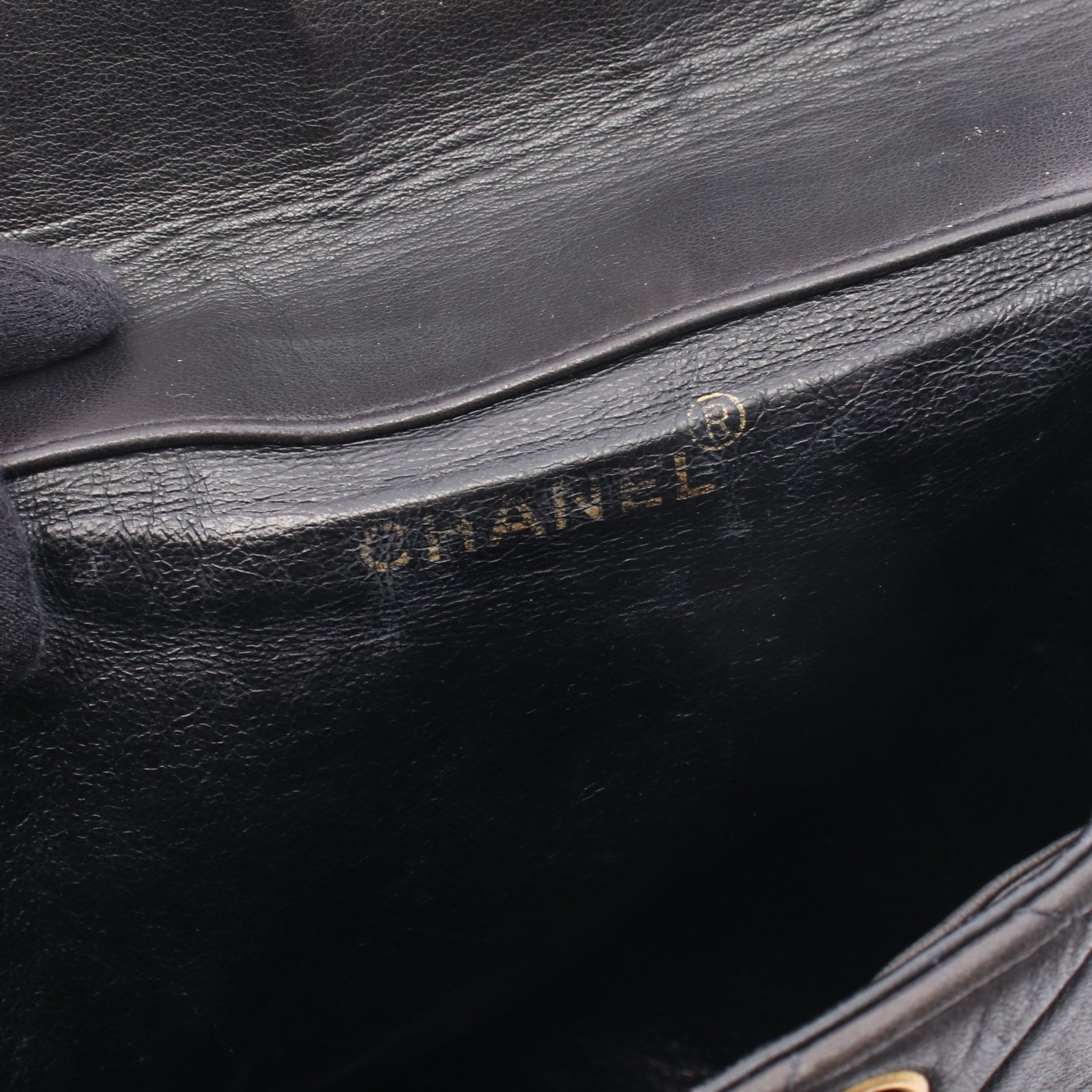 マトラッセ バックパック リュックサック ラムスキン ブラック ゴールド金具 シャネル バッグ CHANEL