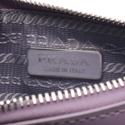 RETE PAILLETTES スパンコール ハンドバッグ トートバッグ メッシュ レザー ライトパープル プラダ バッグ PRADA