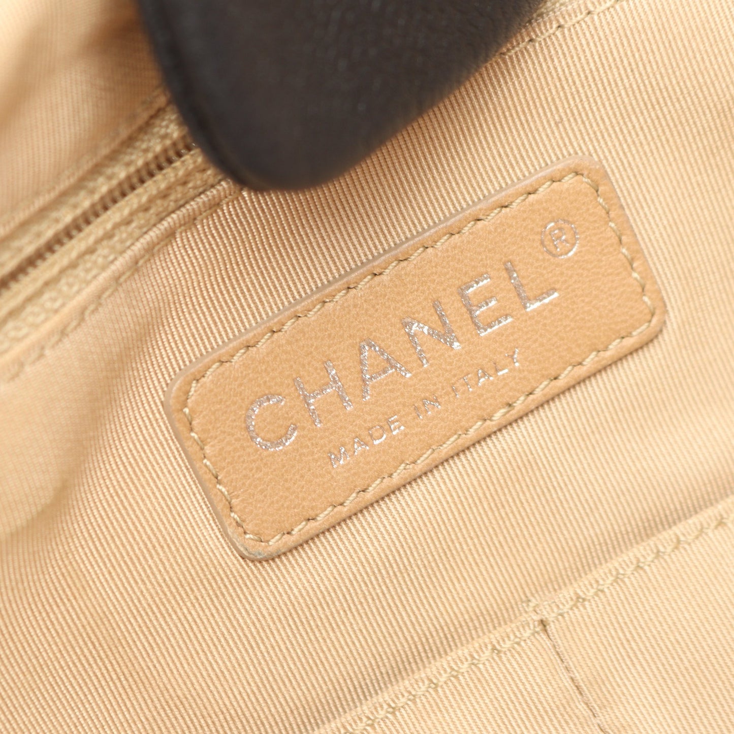 マトラッセ チェーンハンドバッグ チェーントートバッグ キャビアスキン ブラック シルバー金具 シャネル バッグ CHANEL