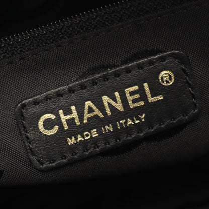 ワイルドステッチ ハンドバッグ レザー ブラック ゴールド金具 シャネル バッグ CHANEL