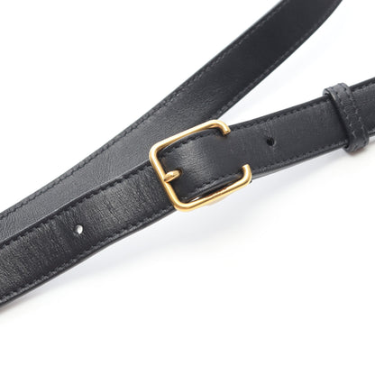 カメラバッグ モノグラム オールオーバー ショルダーバッグ キャンバス レザー ベージュ ダークネイビー サンローランパリ バッグ SAINT LAURENT PARIS