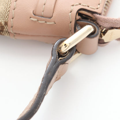 メイフェア GGキャンバス ショルダーバッグ キャンバス レザー ベージュ ピンクベージュ グッチ バッグ GUCCI