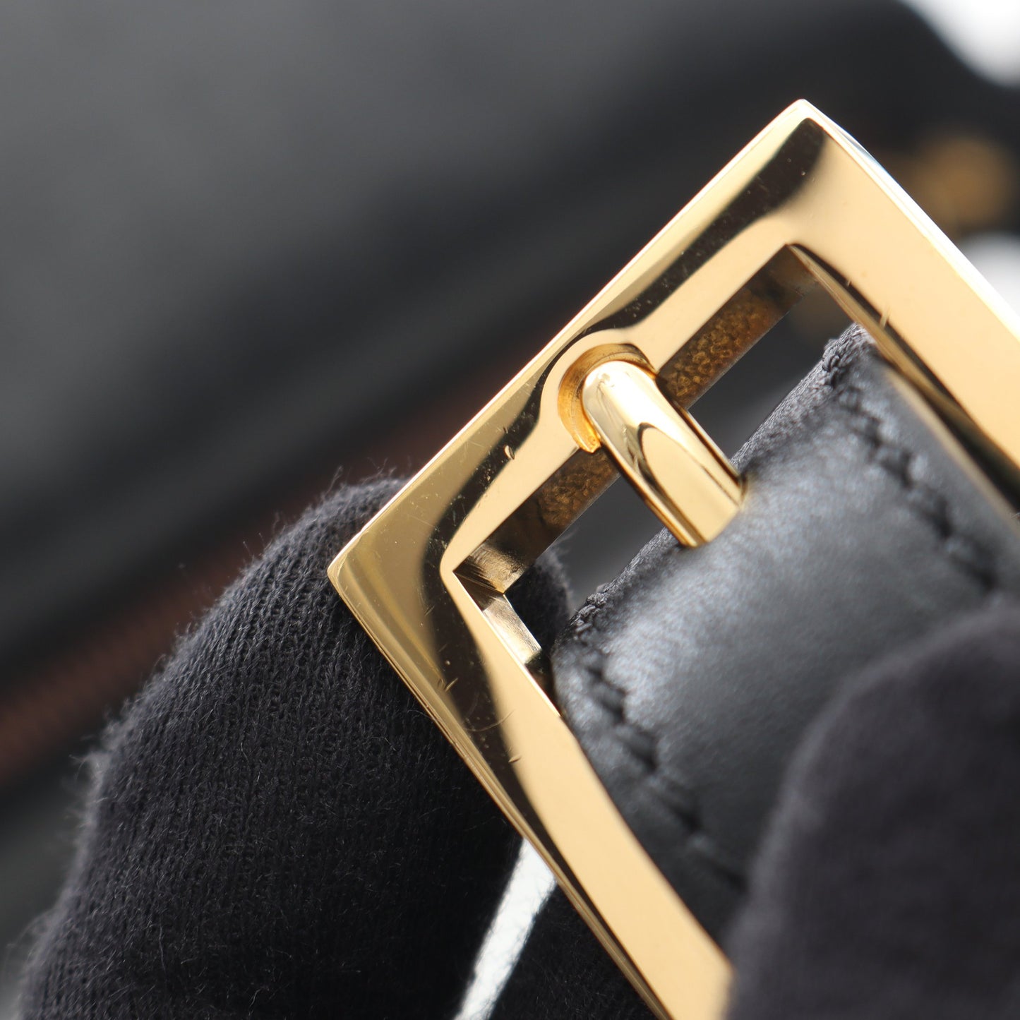 ズッキーノ ショルダーバッグ PVC レザー ブラック フェンディ バッグ FENDI