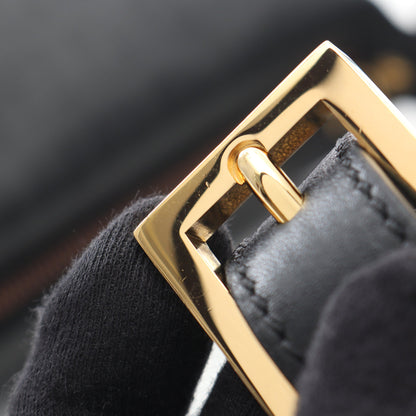 ズッキーノ ショルダーバッグ PVC レザー ブラック フェンディ バッグ FENDI