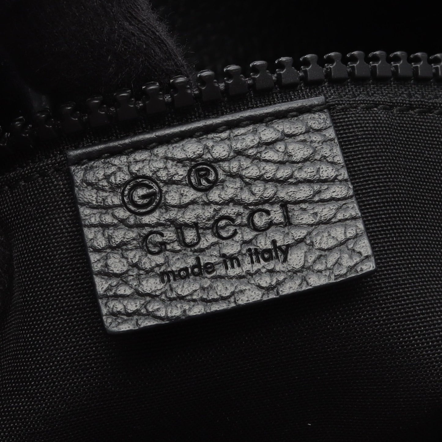 GGナイロン ハンドバッグ トートバッグ ナイロン レザー ブラック グッチ バッグ GUCCI