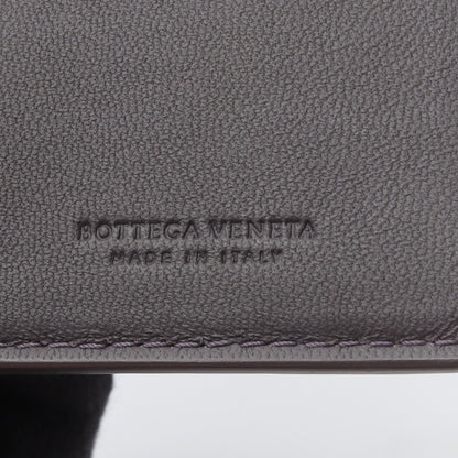 イントレチャート 札入れ レザー パープルグレー ボッテガヴェネタ 財布・小物 BOTTEGA VENETA