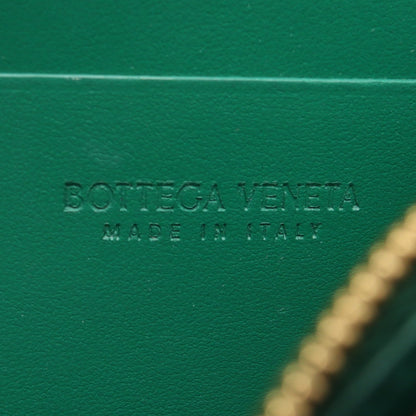 カセット マキシイントレチャート 二つ折り長財布 レザー グリーン ボッテガヴェネタ 財布・小物 BOTTEGA VENETA