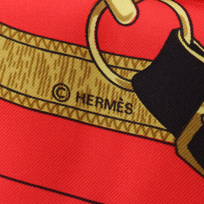 カレ90 Eperon d'or スカーフ シルク レッド マルチカラー エルメス 財布・小物 HERMES