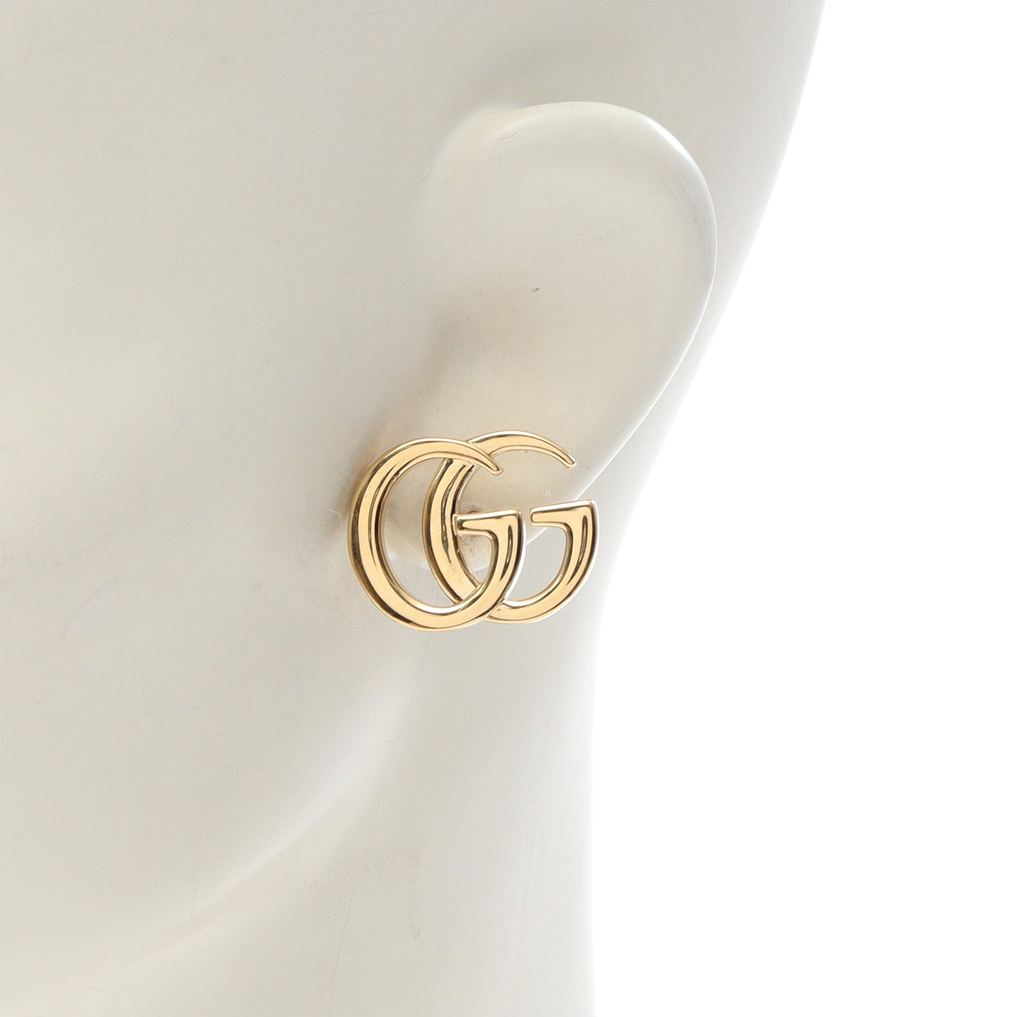 ダブルGスタッズ ピアス GP ゴールド グッチ アクセサリー GUCCI